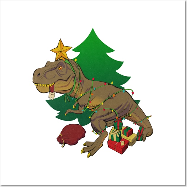 Tree Rex Wall Art by Ildegran-tees